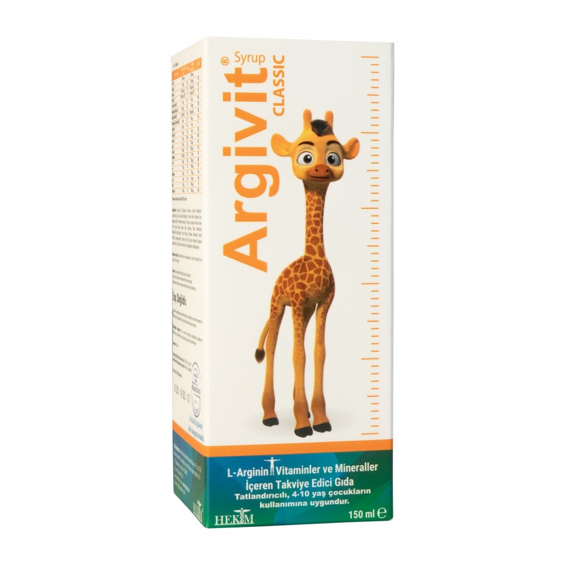 TurkAttar, Argivit Classic Syrup for Children, A nutritional Supplement ...